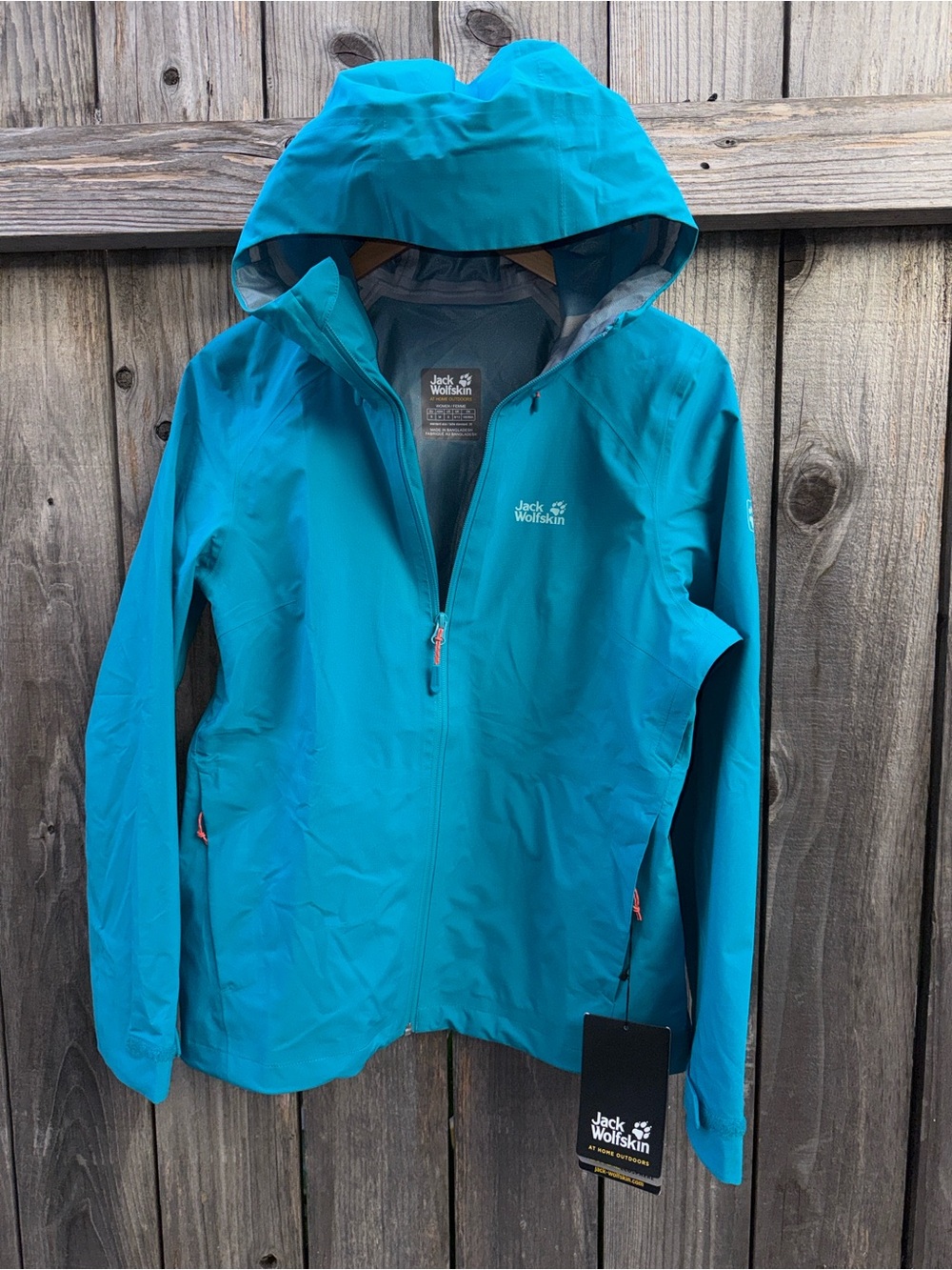 Jack Wolfskin Highest Peak Jacket in Tile Blue Size Small